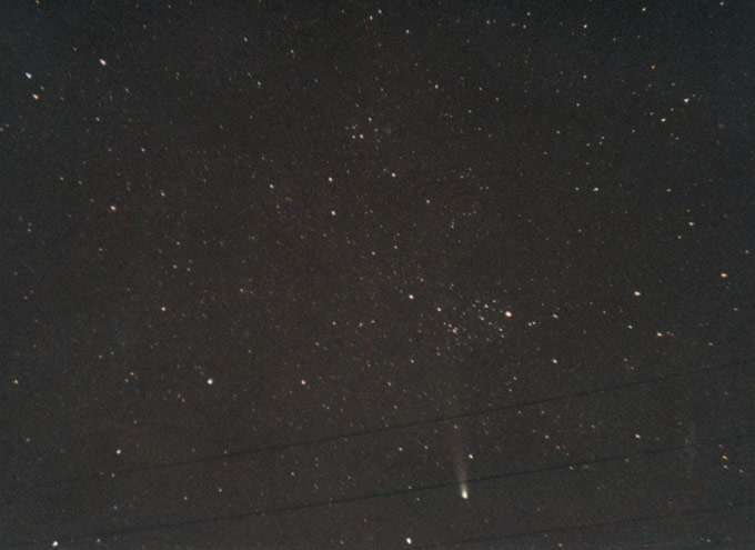 kometa Hyakutake, exp. 20s, 6. 4. 1996