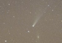 Kometa C/2002 C1 (Ikeya-Zhang) 4. dubna 2002 - objektiv 52mm
