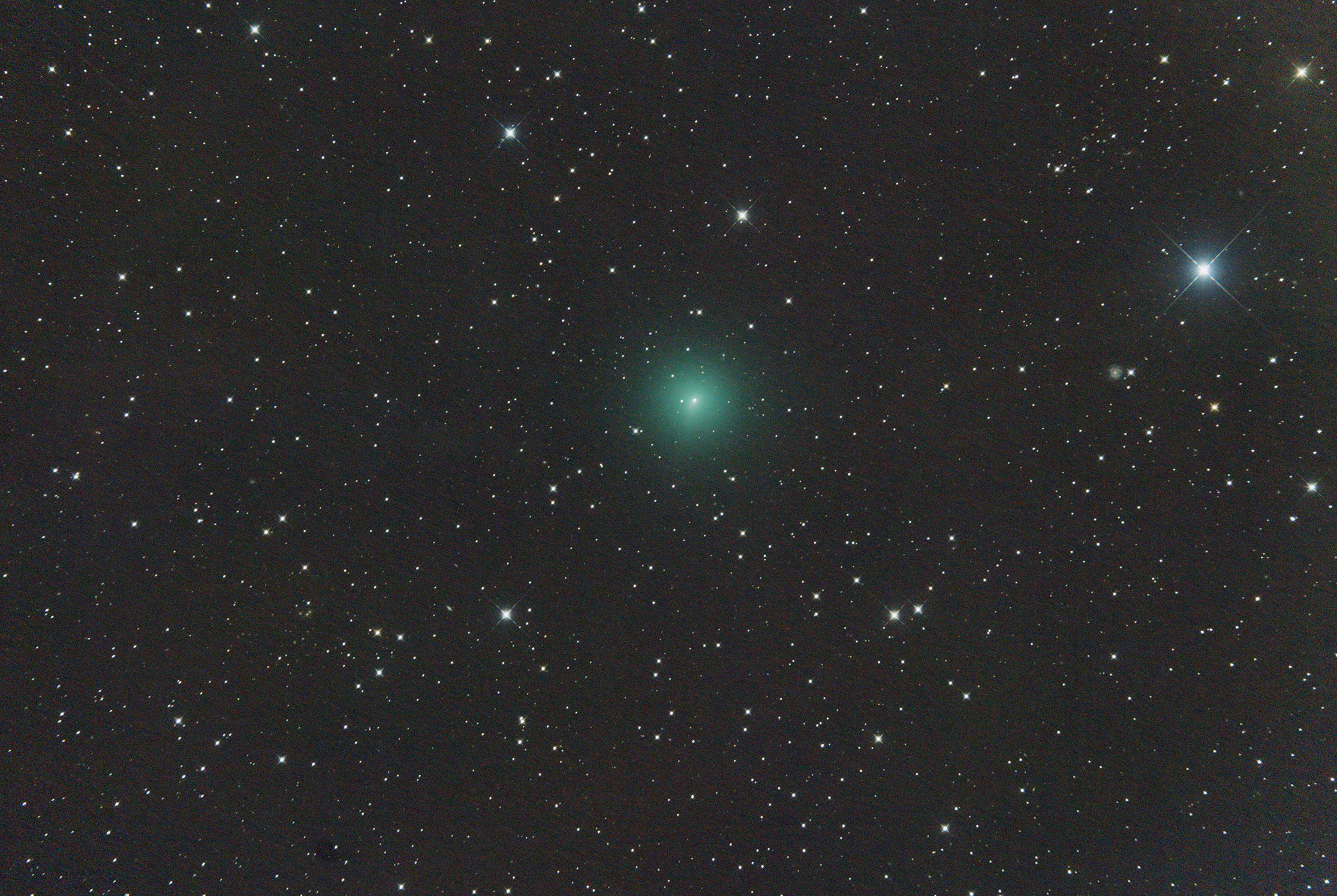Kometa C/2019 Y4 (ATLAS) 14.3.2020