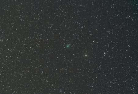C/2019 Y4 (ATLAS), 17. 4. 2020, 15×30s, na kometu