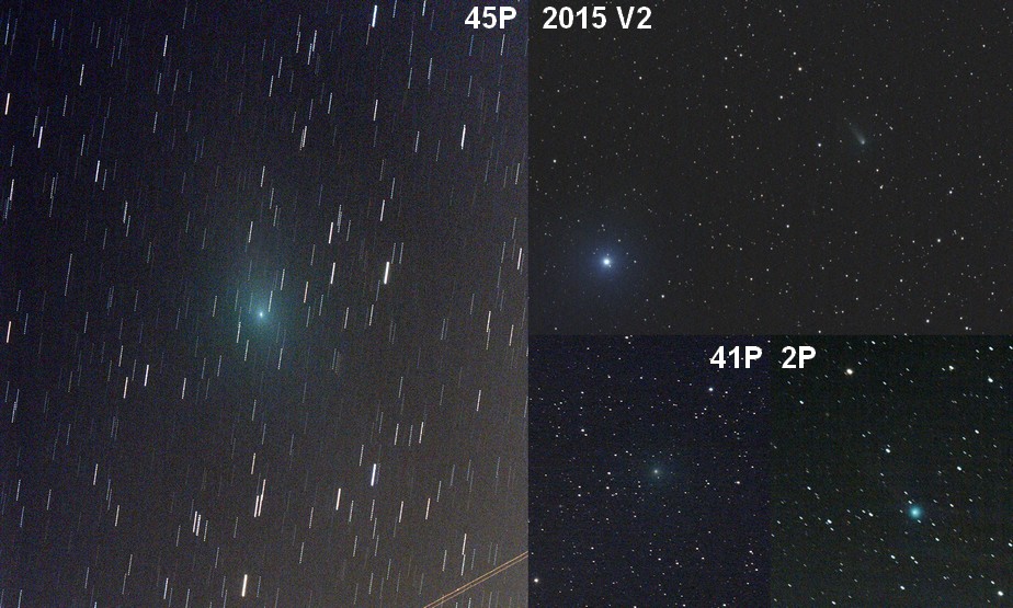 4 komety 15.2.2017