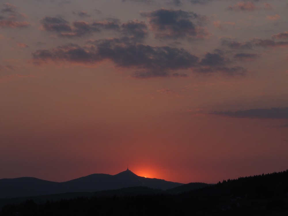 Západ Slunce 21.4.2011