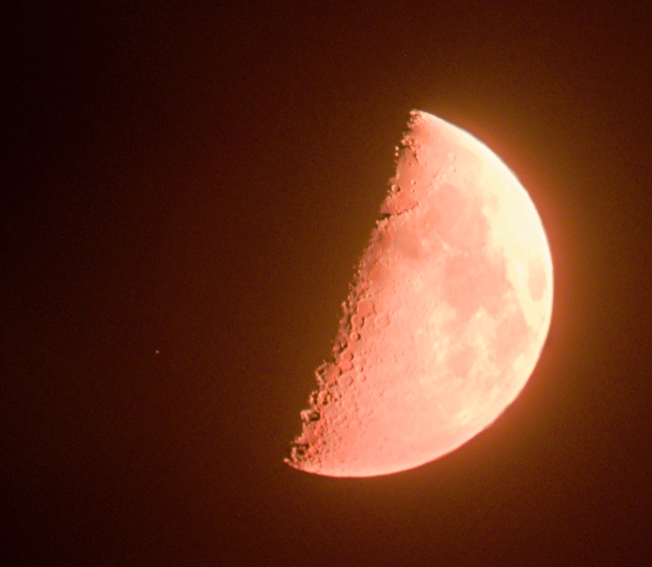 Měsíc a theta Librae 22. 8. 2015