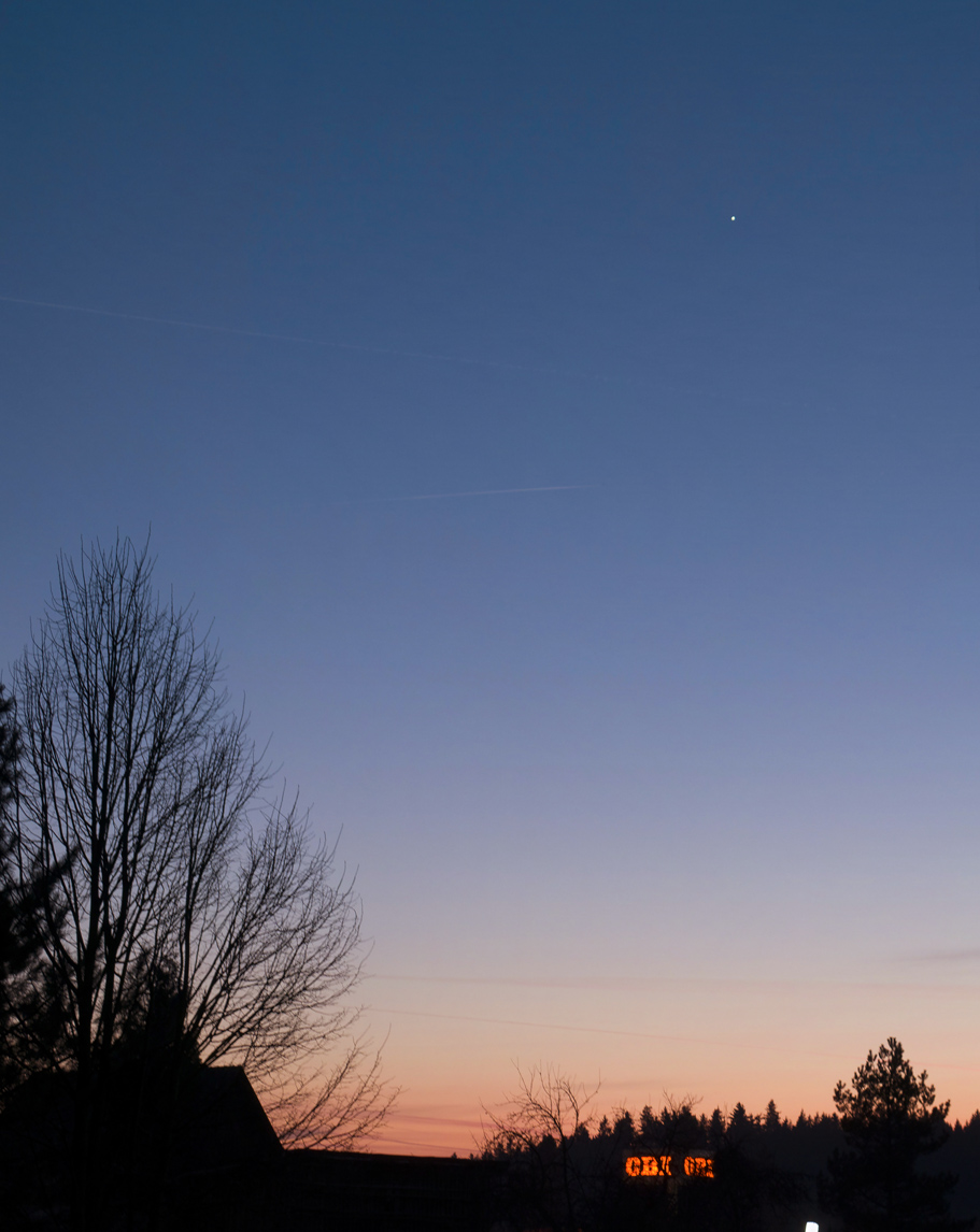 Venuše večernice březen 2015