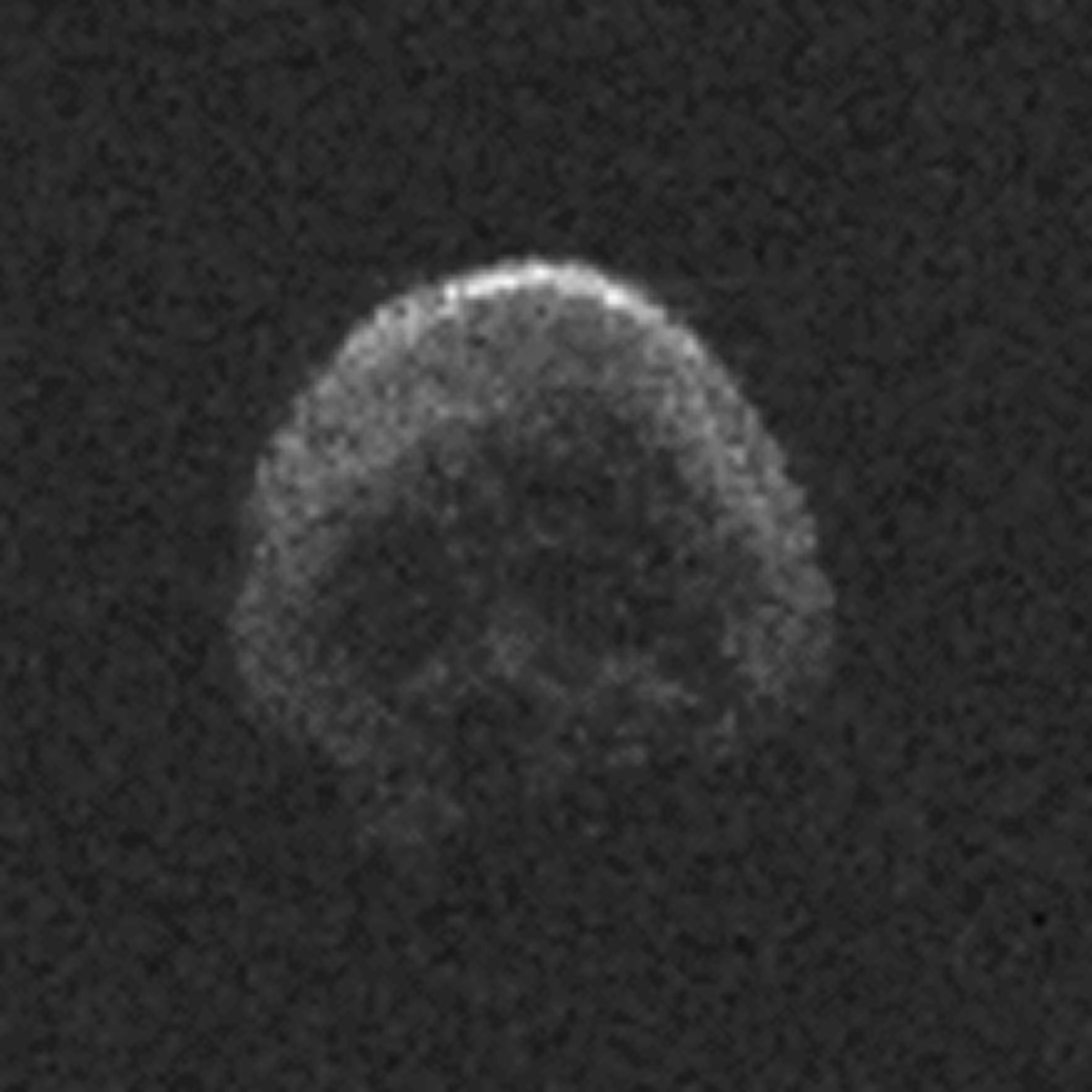 Asteroid ohmataný radarem