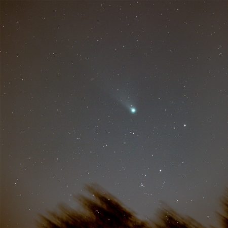 Kometa NEOWISE 31. 7. z Jablonce nad Nisou
