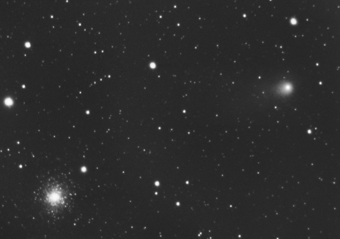 kometa Garradd a M15 Martin Mašek