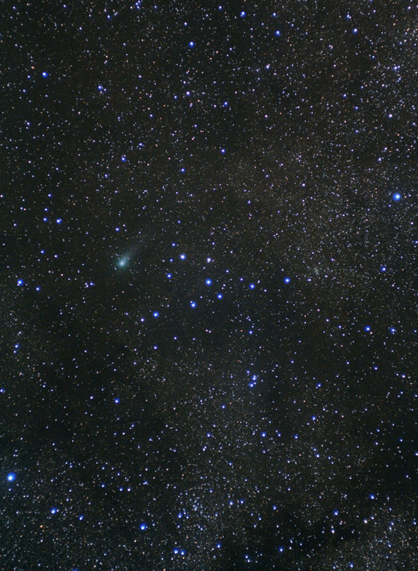 Kometa C/2009 P1 (Garradd) u seskupení Ramínko
