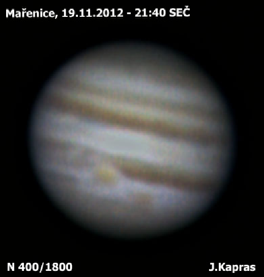 Jupiter 19.11.2012, Jiří Kapras