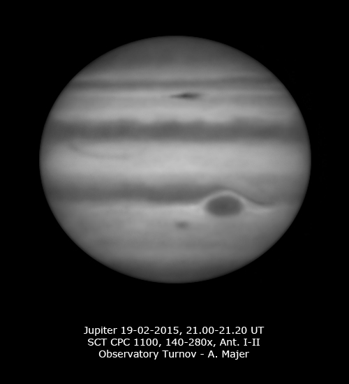 Jupiter 19.2.2015 Aleš Majer
