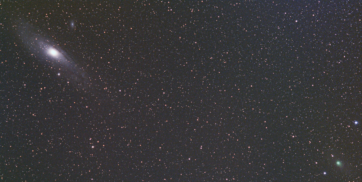 Kometa Lemmon u M31, Dalibor Oršulík