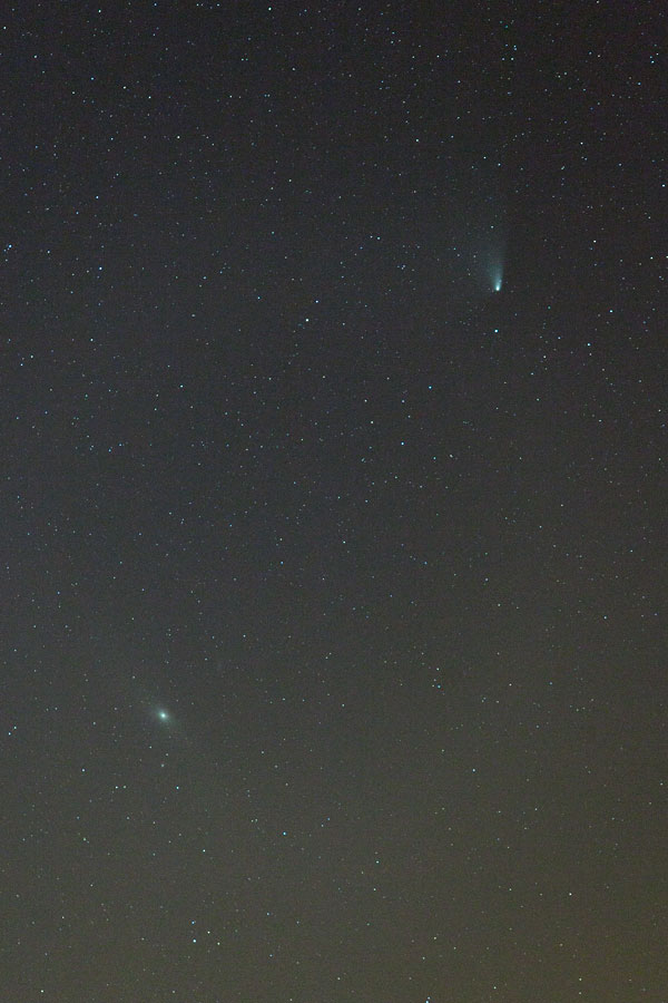 Kometa a M31, Aleš Majer
