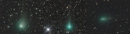 Komety T2 panSTARRS, Y1 ATLAS a Y4 ATLAS 15. dubna 2020
