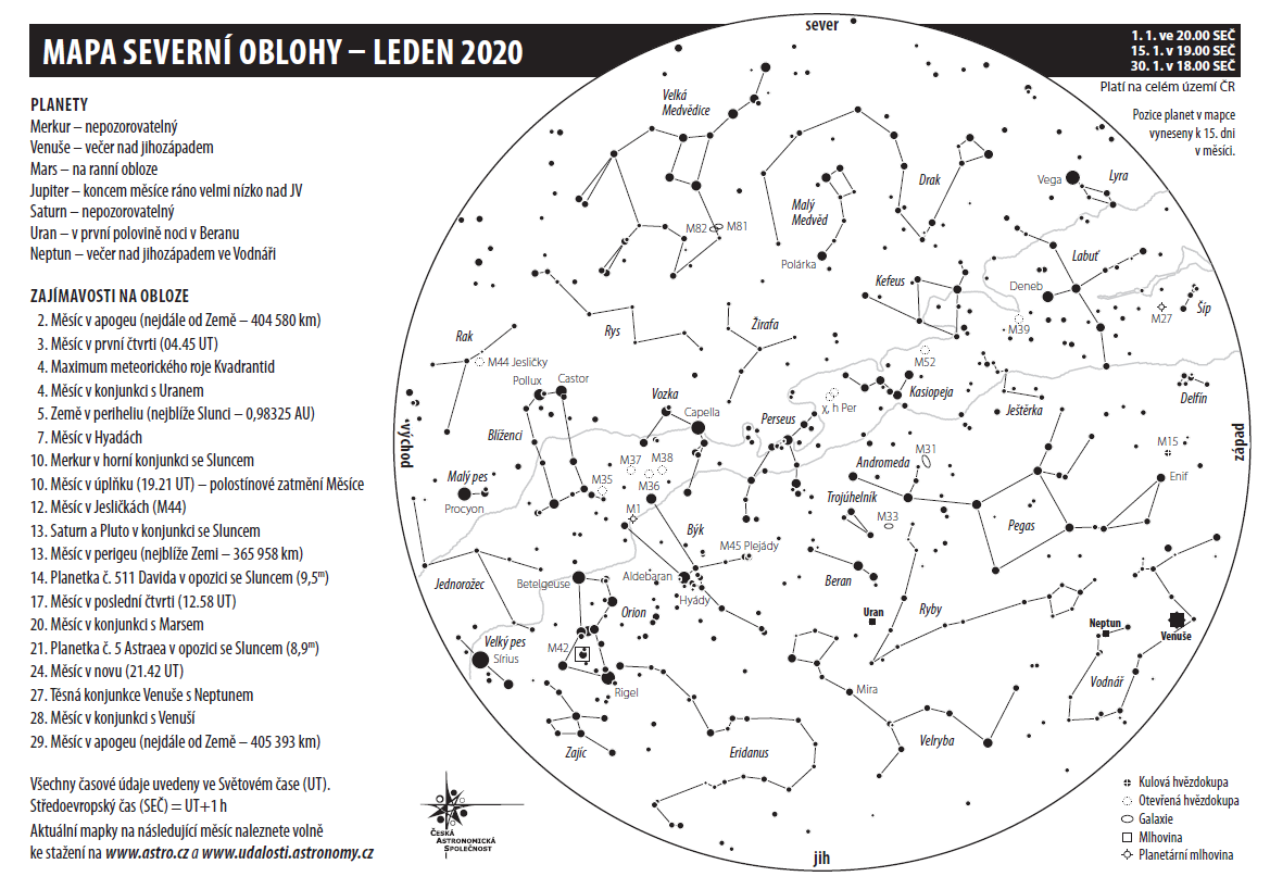 Mapka na leden 2020, Aleš Majer