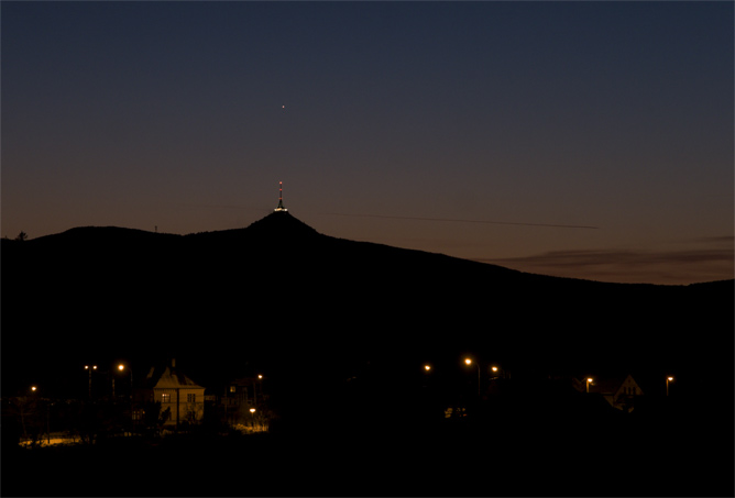 Merkur nad Ještědem, foto: Martin Gembec