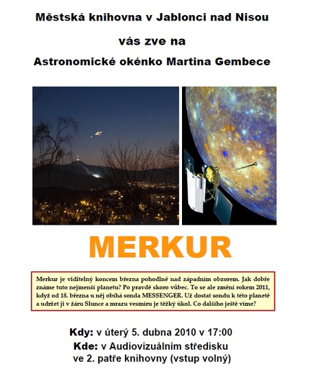 plakát duben 2011 - Merkur