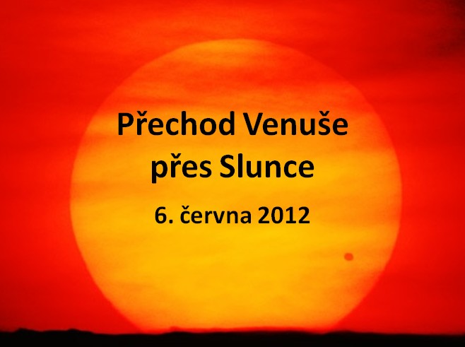 prezentace k přechodu Venuše