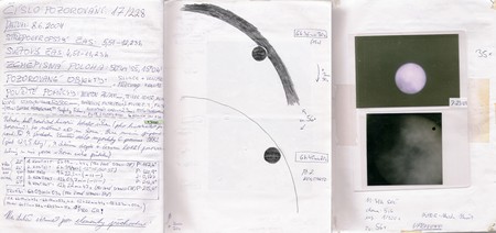 Záznamy přechodu Venuše 8.6.2004 z Tomkova deníku