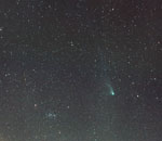 kometa objektivem 52 mm