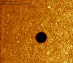 Merkur na slunenm disku pohledem vdskho slunenho dalekohledu