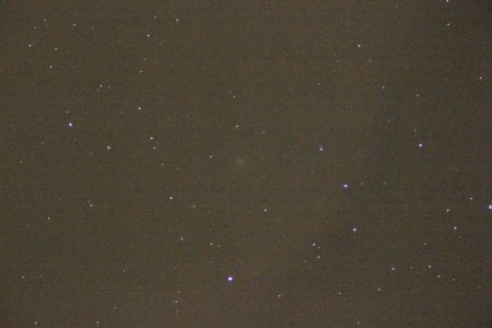 104P/Kowal, 2. 1. 2022, Petr Lívanec, singleshot, dalekohled 102/920 mm Meade LXD 55, Canon 550D, 30 s, ISO 3200