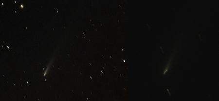 C/2025 K1 (ATLAS) 19. 11. 2025, 12×15 s, RC8, ASI294MC Pro v ohnisku 1175 mm