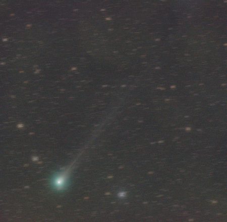 C/2025 A6 (Lemmon) 19. 9. 2025, 30×120 s, ASI294MC Pro, WO FLT98/512 mm, foto: M. Gembec