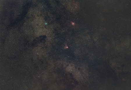 C/2025 R2 SWAN) 18. 10. 2025 135 mm 28×60 s