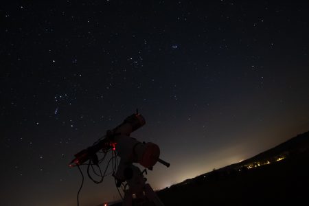 Refraktor WO 72/430 FD na HEQ-5. Foto: Matěj Merunka